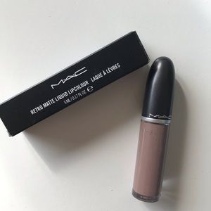 MAC cosmetics retro matte liquid lipcolor